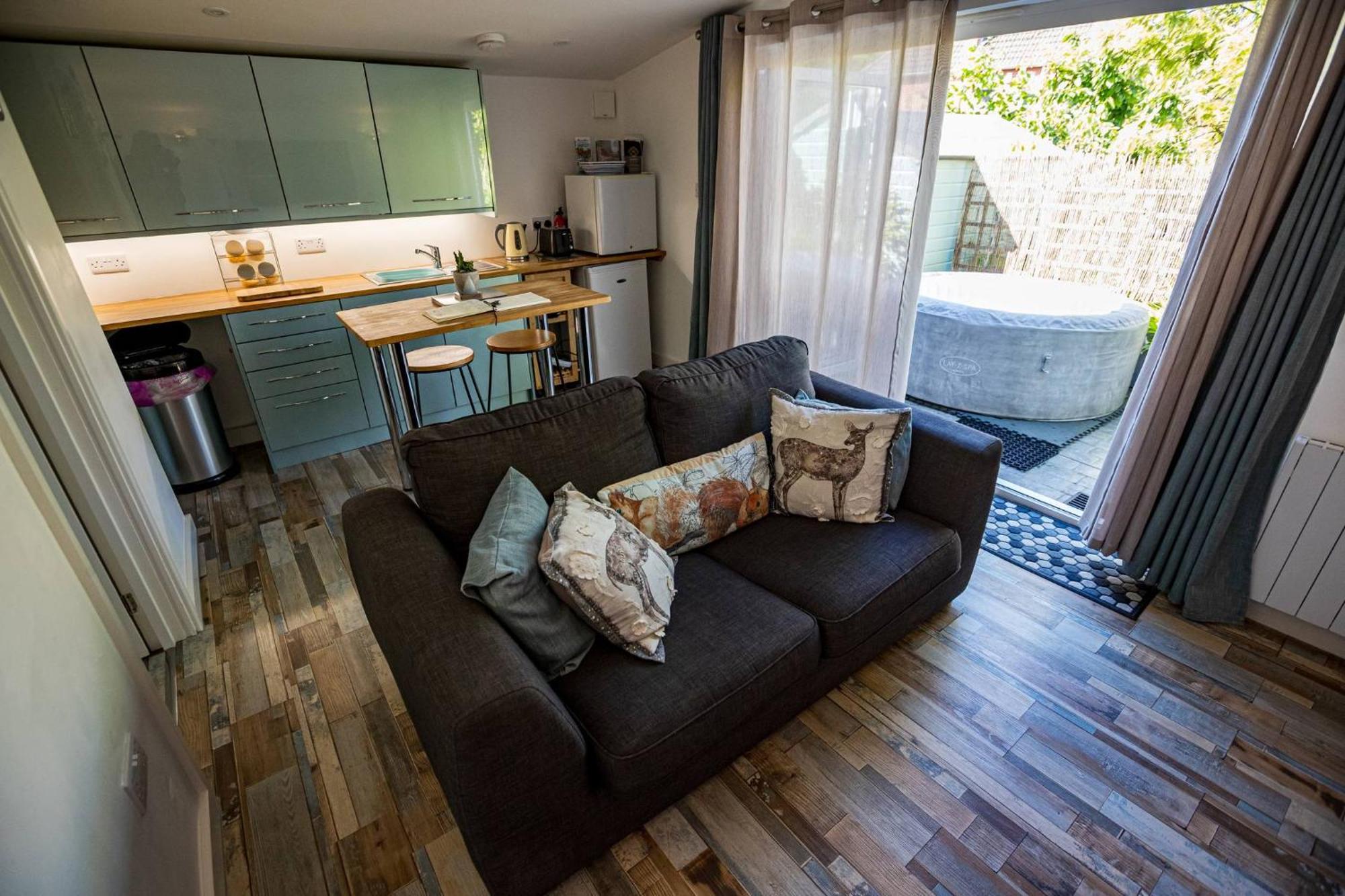 Hideaway Cabin For Two On Edge Of New Forest Hinton  Exteriér fotografie